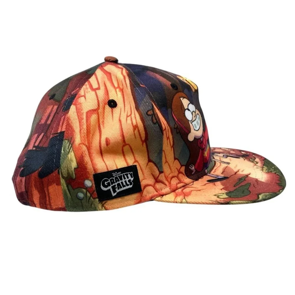 Disney Gravity Falls West of Weird Snapback Hat - RARE HTF - OSFM Adjustable - Picture 5 of 10